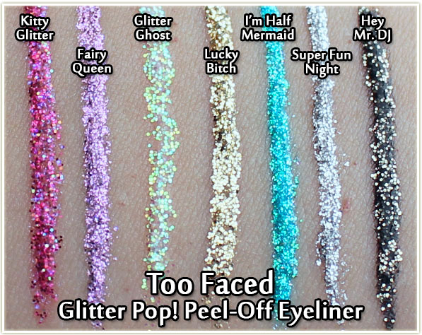 Too Faced Glitter Pop Peel Off Eyeliner - Image 2