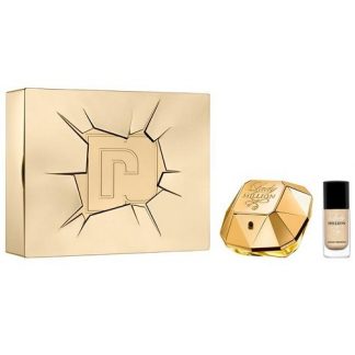 Paco Rabanne Lady Million Gift Set 50ml EDP + 9ml Lady Million Gold Nail Polish